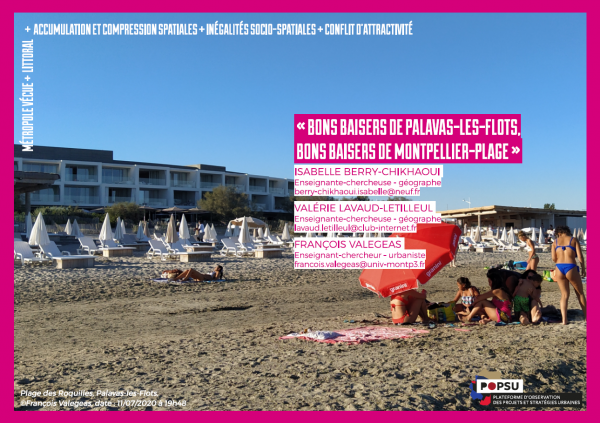 Carte postale : Bons baisers de Palavas les Flots, bons baisers de Montpellier-plage - Recto